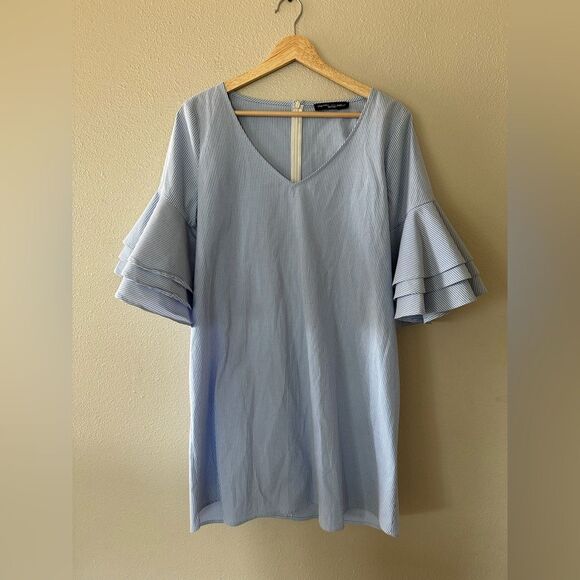 Pietro Brunelli Milano Maternity Bell Sleeve Shift Dress Size XS - Picture 1 of 9